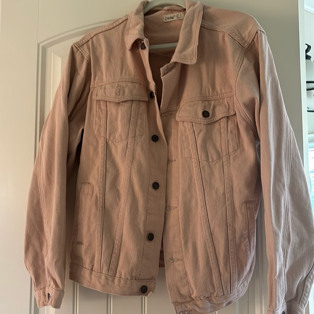 Pink Jean Jacket